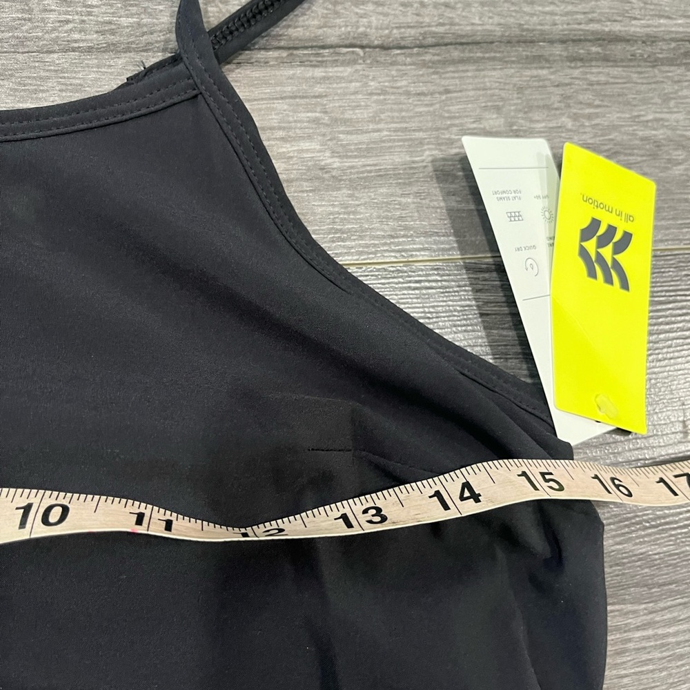 Women’s Flex Strappy Active Dress. Black. S - Picture 13 of 16